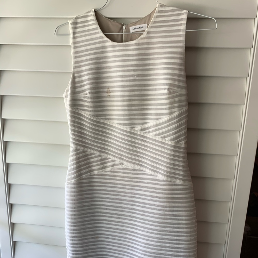 Sleeveless Calvin Klein dress